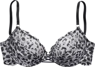 Produktbild von LASCANA Bügel-BH leo-silberfarben Größe 80 Cup D