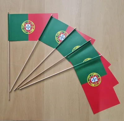 Produktbild von Papierfähnchen Portugal 50 Stück