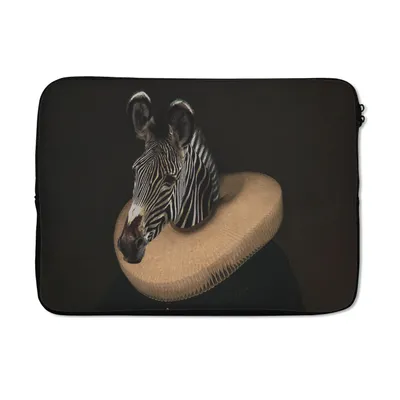 Obrázok produktu pre Puzdro na notebook 13 palcov Maľba - Zebra - Starí majstri Taška na notebook