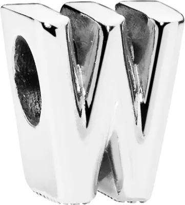 Image de Pandora Lettre W Alphabet Charm 797477 Pendentif