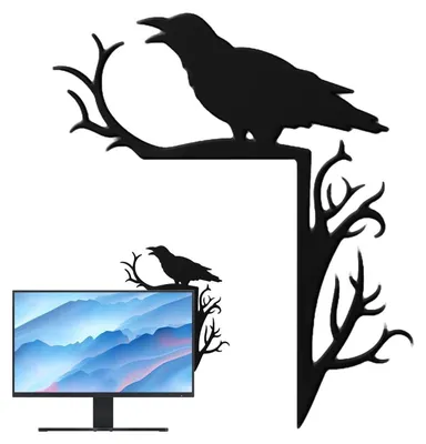 Immagine prodotto di Corvo decorativo spettrale per Halloween