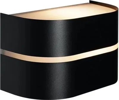 Immagine prodotto di Lampada a parete NORDLUX Sibelis IP44, variante: 195 x 120 mm, E27, 10 W, nero