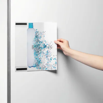 Obrázek produktu pro DURABLE Magnetická kapsa rPET A4, transparentní, 504819, 5 ks