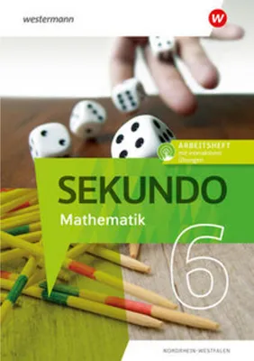 Image de Sekundo 6. Arbeitsheft mit interaktiven Übungen. Mathematik für differenzierende Schulformen. Für Nordrhein-Westfalen