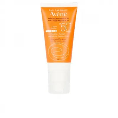 Produktbild von Avene 3282770100013, Sonnenschutzcreme, Gesicht, Tube, Feuchtigkeitsspendend, Schutz, Beruhigend, trockene Haut, Empflindliche Haut, 50 ml
