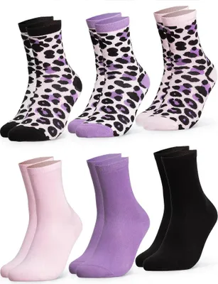 Produktbild von Occulto Damen Leo Socken 6er Pack (Modell: Leonie)