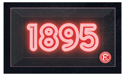 Produktbild von Fortuna Düsseldorf LED-Box "1895"