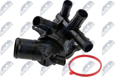 Produktbild von NTY Thermostatgehäuse CTM-RE-014 für NISSAN Qashqai II (J11, J11)