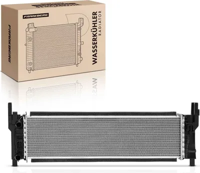 Productafbeelding van Frankberg 1x radiator waterkoeler motorkoeler voor VW UP 121 122 123 BL1 BL2 BL3 vanaf bouwjaar