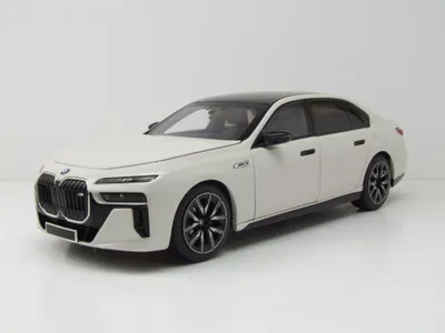 Produktbild von Minichamps 110023702 BMW i7 M70 (G70) 2024 weiß metallic 1:18