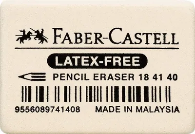 Produktbild von Faber Castell Radierer Kautschuk 41-40