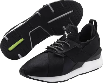 Produktbild von Puma Damenschuhe Muse Satin EP Wn's Schwarz 365534 03 38