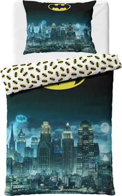 Produktbild von Baby-Bettwäsche Batman Night Gotham