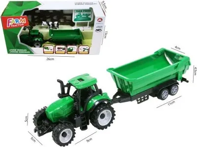 Immagine prodotto di HIPO Trattore con rimorchio e accessori H13977 51766