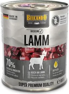 Produktbild von Belcando 513405, Adult, jede Rasse, Lamm, 800 g, Ohne Soja