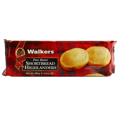 Produktbild von Walkers - Shortbread Highlanders (Cellophan) - 200g