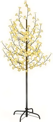 Produktbild von vidaXL LED-Baum mit Kirschblüten Warmweiß 200 LEDs 180 cm