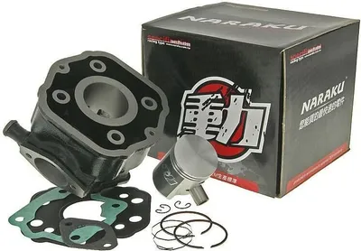 Zdjęcie produktu dla Zestaw cylindrów Naraku NK101.33 50cc do motorowerów z silnikiem Derbi EBE lub EBS, takich jak Senda, GPR, Gilera RCR, SMT