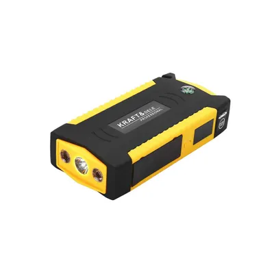 Obrázek produktu pro Kraft&Dele KD5494 Powerbank 4 v 1 + Jump-Starter 16800 mAh - 600 A, LED svítilna, kompas a pouzdro