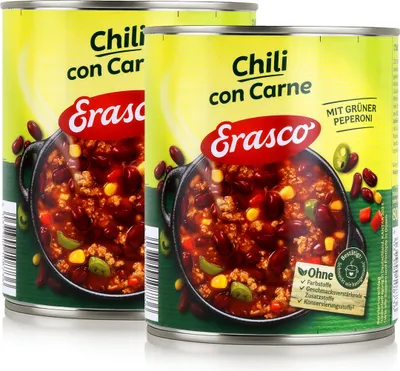 Produktbild von Erasco Chili con Carne 800g Fertigessen (2er Pack)
