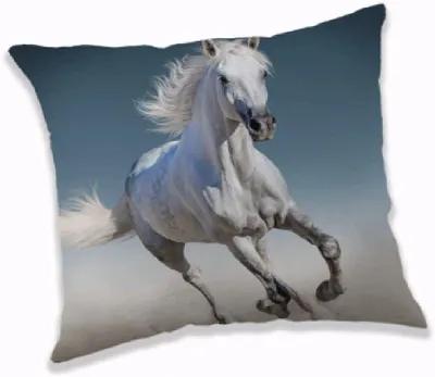 Image de Coussin Coussin décoratif avec cheval 40 x 40 cm