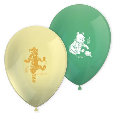 Obrázek produktu pro Disney Medvídek Pú miluje přírodu – balonky, sada 8 kusů