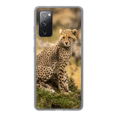 Produktbild von MuchoWow® Handyhülle Schutzhülle Hülle für Samsung Galaxy S20 FE Leopard - Wald - Tier Silikon Softcase Handy Hülle - Abdeckung