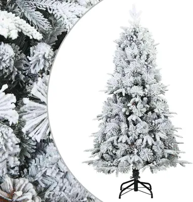 Obrázok produktu pre vidaXL Umelý zasnežený vianočný stromček 120 cm