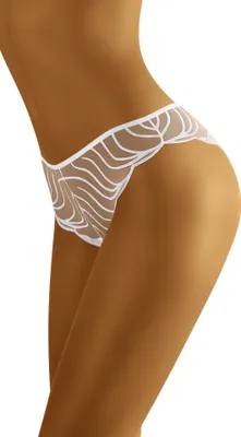 Produktbild von Wolbar Transparenter Damen String WB27 , weiß, L