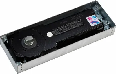 Image de Dorma BTS 84 taille EN 3 avec axe de fixation constant. Blocage 90Grad avec boîte en ciment - 81210002