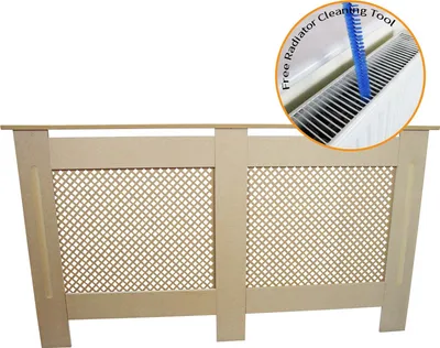 Produktbild von MonsterShop Heizkörperverkleidung Heizkörperabdeckung Heizkörper Abdeckung Heizungsabdeckung Gitter Abdeckung 1515mm B x 820mm H x 188mm T