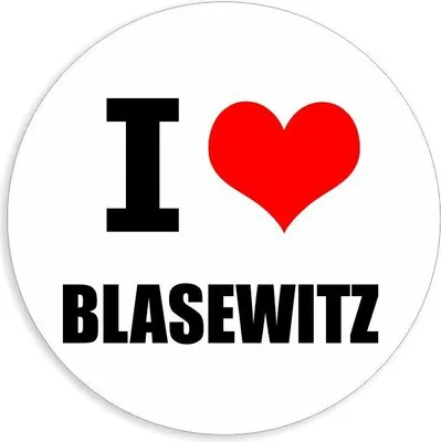 Produktbild von Kiwistar - Autoaufkleber - 8x8 cm - außen klebend - I love Blasewitz für Auto, Laptop, Fahrrad, LKW, Motorrad Aufkleber mehrfarbig Sticker Decal