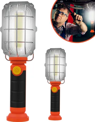 Produktbild von Starlyf Do it all light - LED Taschenlampe 2er Pack, Akku KFZ Handlampe mit Magnet