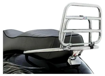 Produktbild von Verchromter Gepäckträger hinten für Vespa GTS 125 200 250 300 mit Klappe