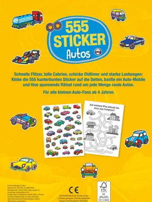 Produktbild von 555 Sticker Autos