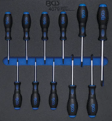 Obrázok produktu pre BGS technic Tool Tray 2/3: Screwdriver Set, 1252 mm, 1,25 kg