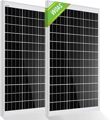 Produktbild von Solarmodule - Solarmodul-Set - Monokristalline Paneele - 12V Solarmodul - Solarstrom-Modul