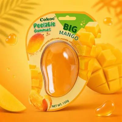 Produktbild von Cokoc Peeling Gummy Mango Geschmack 150g