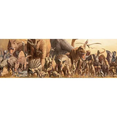 Produktbild von EUROGRAPHICS Panoramapuzzle Dinosaurier 1000 Teile