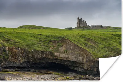 Produktbild von MuchoWow® Poster Ruinen in Irland 60x40 cm - Schlafzimmerdekoration