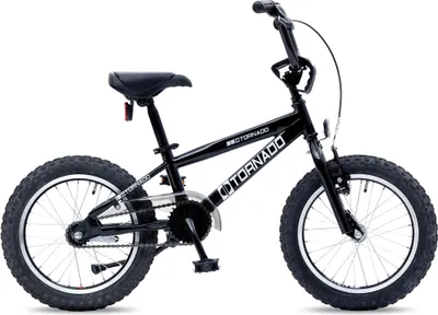 Produktbild von Tornado Royal BMX-Fahrrad für Kinder und Jugendliche, 16 Zoll Radgröße, Schwarz
