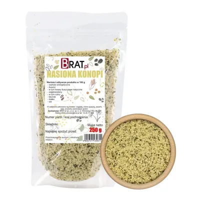 Obrázok produktu pre Nasiona konopi 250g Brat.pl