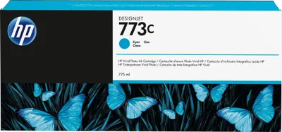Immagine prodotto di HP 773C 775 ml Cyan DesignJet Ink Cartridge Cartuccia d'Inchiostro 1 pz Originale