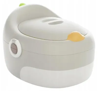 Image de Siège de toilette ergonomique multifonctionnel "Dino", avec repose-pieds intégré, 3 en 1