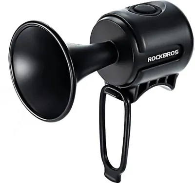 Obrázok produktu pre RockBros Elektronický zvonček na Bicykel – Čierna KP34972
