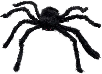 Productafbeelding van Haarige Halloween Decoratie Spin, 50 x 65 cm