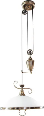 Produktbild von Rabalux 2756 Kronleuchter 1 Spot Elisett, E27, bronze-silber, rund, Klassisch, ø410mm