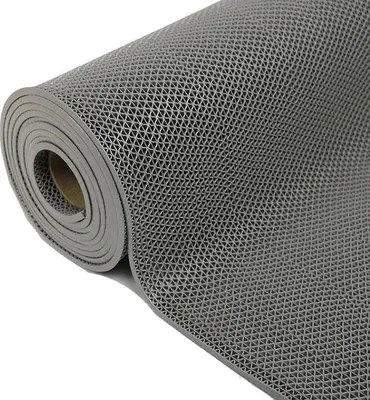 Produktbild von Famanu PVC-Fußmatte 5,5 mm dick - Grau, 0,9 x 3 m