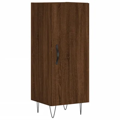Produktbild von Sideboard Braun Eichen-Optik 34,5x34x90 cm Holzwerkstoff