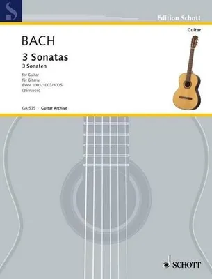 Zdjęcie produktu dla Bach, J: 3 Sonatas